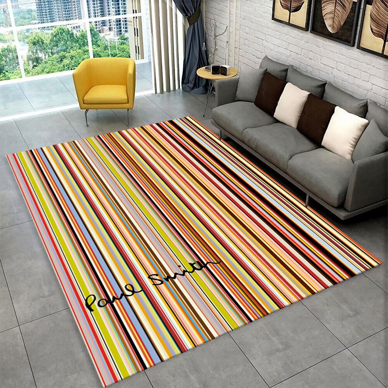 Kids Outdoor Area - Fashion P-Paul S-Smit Rainbow Non-Slip Area