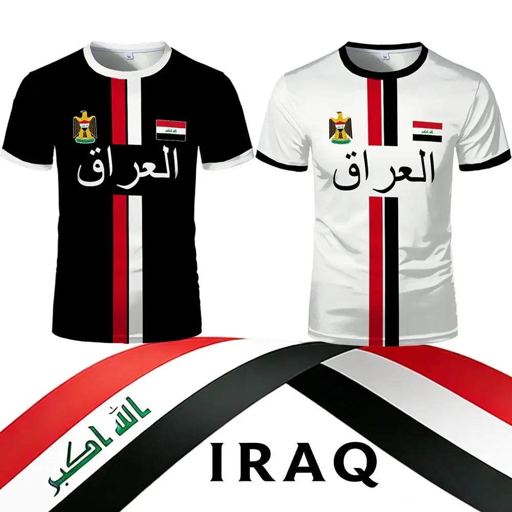 Kids Outdoor Outfit - Iraqi 3D Print Sports Quick-dry Breatha