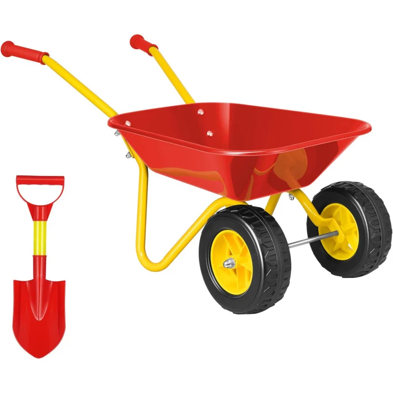 Kids Outdoor Tools - Kids Wheelbarrow Children Garden cart with