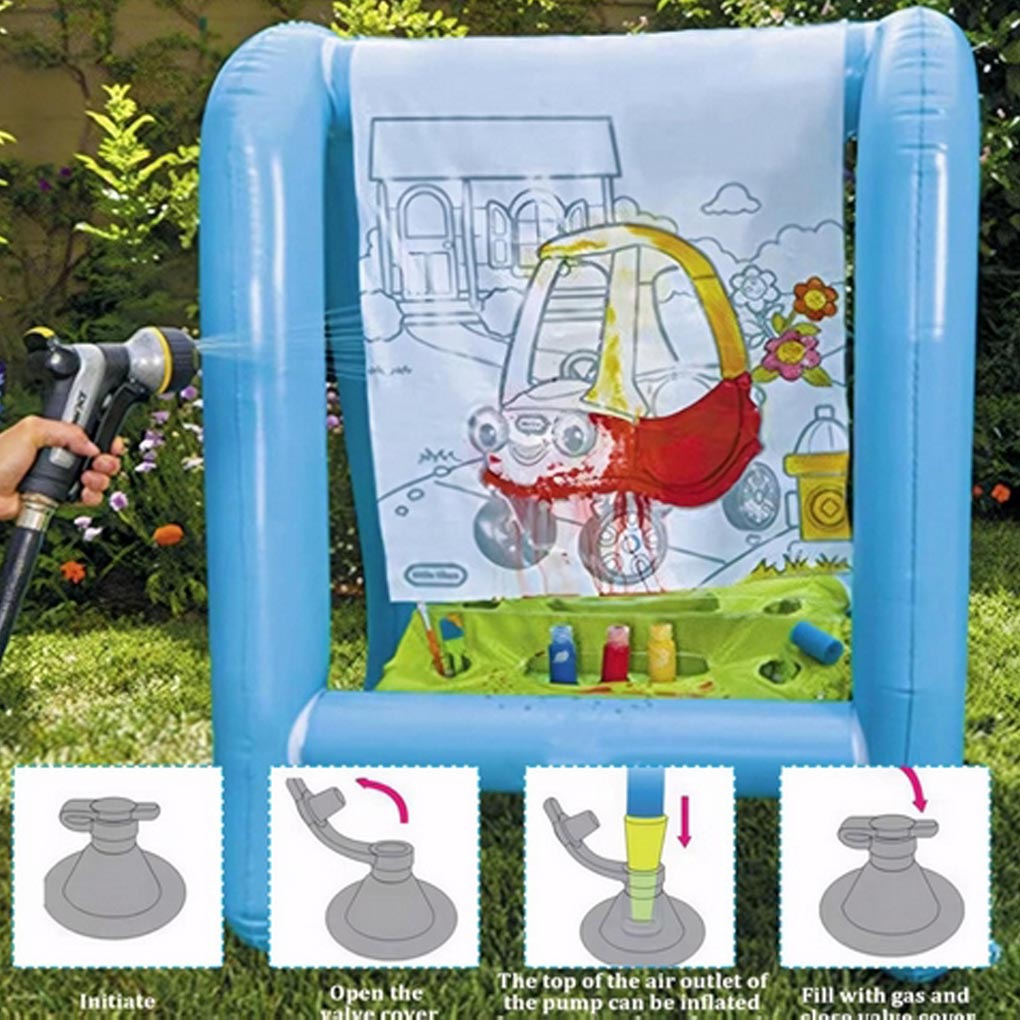 PVC Portable Outdoor Easel Ver - Kids Outdoor Easel recension och pris