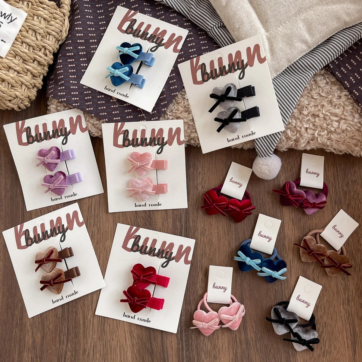 Kids Hair Ties Winter Fabric H - Kids Outdoor Outfit recension och pris