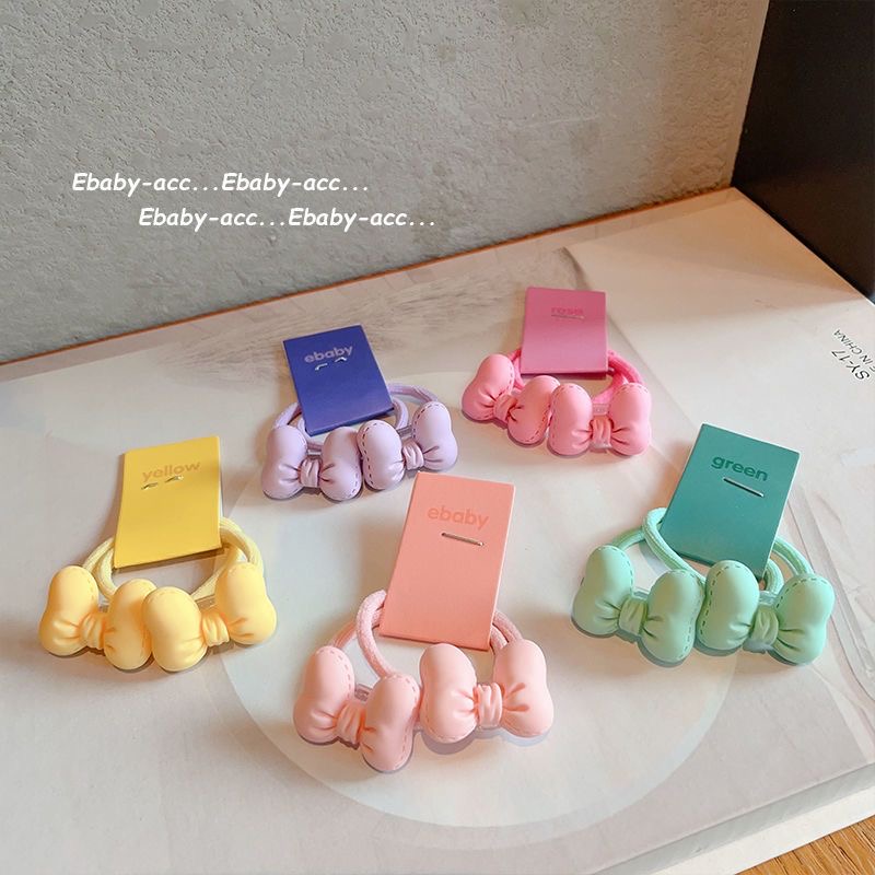 5pcs Cute Bow Hair Ties for Gi - Kids Outdoor Decor recension och pris
