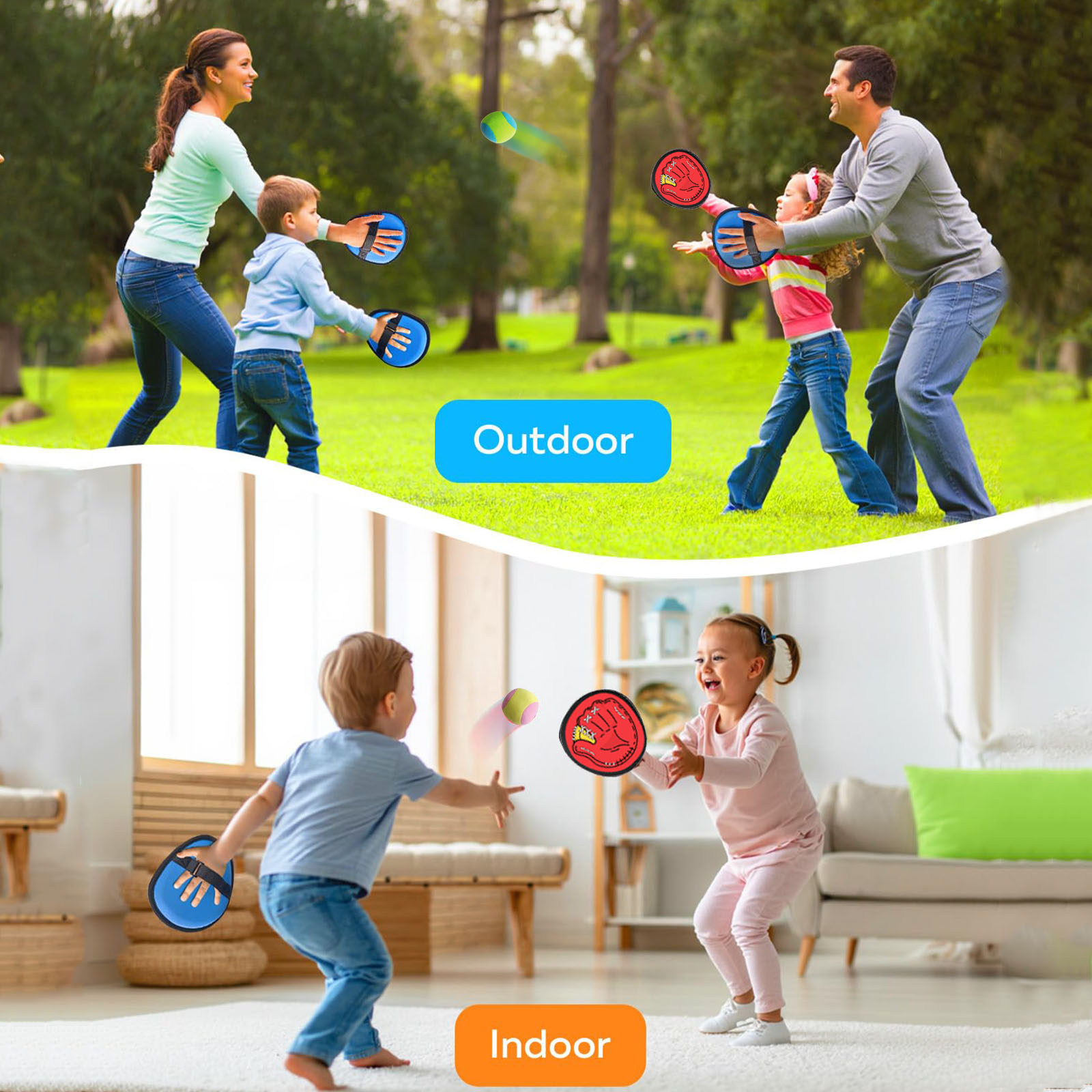 4Set Kids Sucker Sticky Ball T - Kids Outdoor Outfit recension och pris