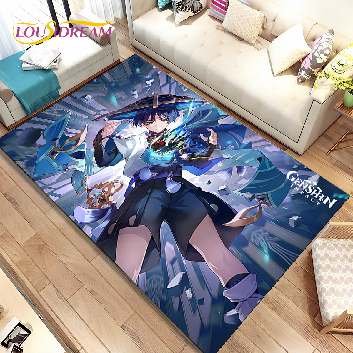 Genshin Impact Cartoon Game Ar - Kids Outdoor Area recension och pris