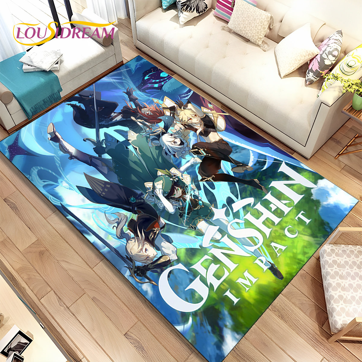 Genshin Impact Cartoon Game Ar - Kids Outdoor Area recension och pris