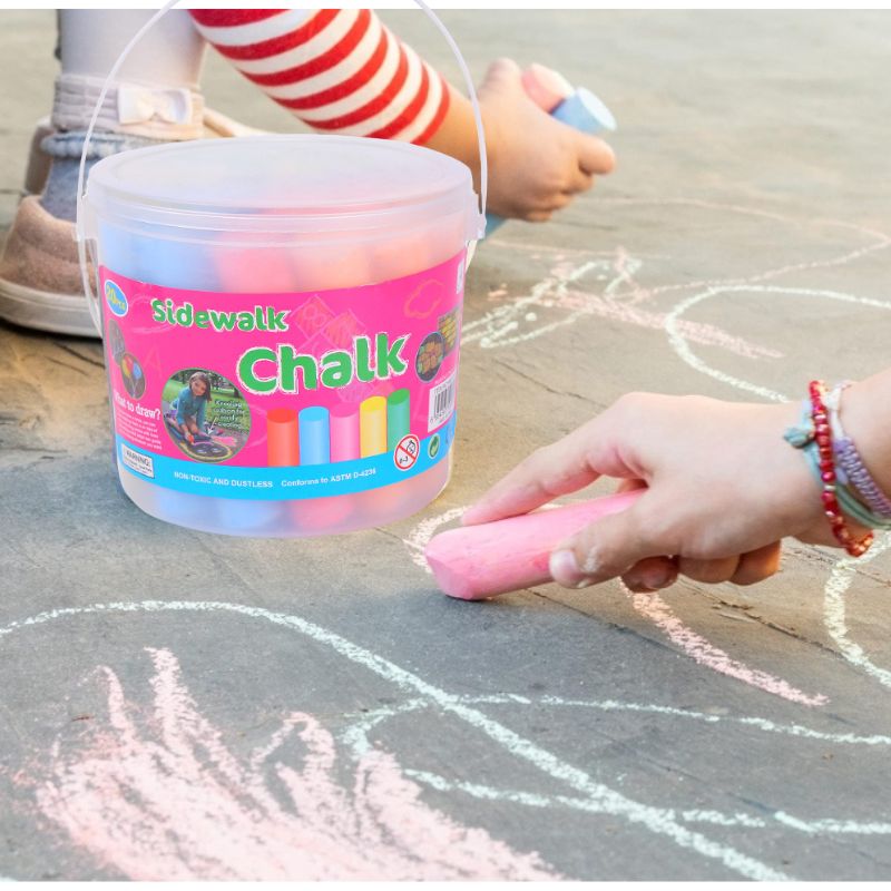 Washable Jumbo Sidewalk Colors - Chalk Outdoor Jumbo recension och pris