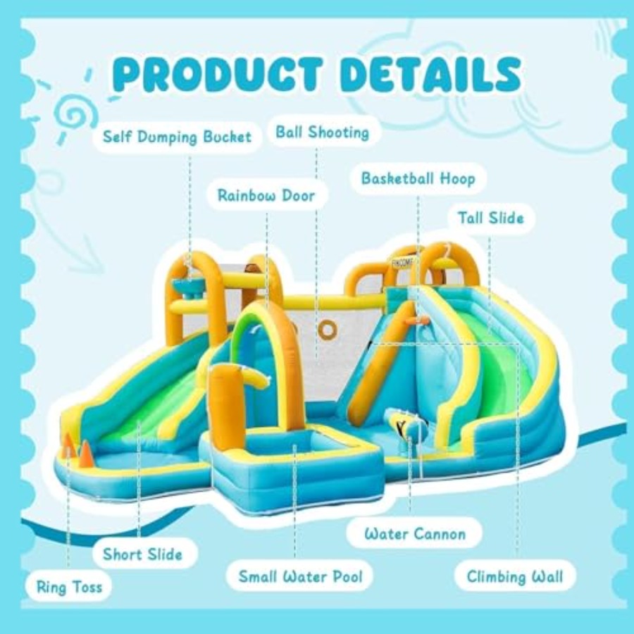 Backyard outdoor inflatable wa - Kids Outdoor Basketball recension och pris