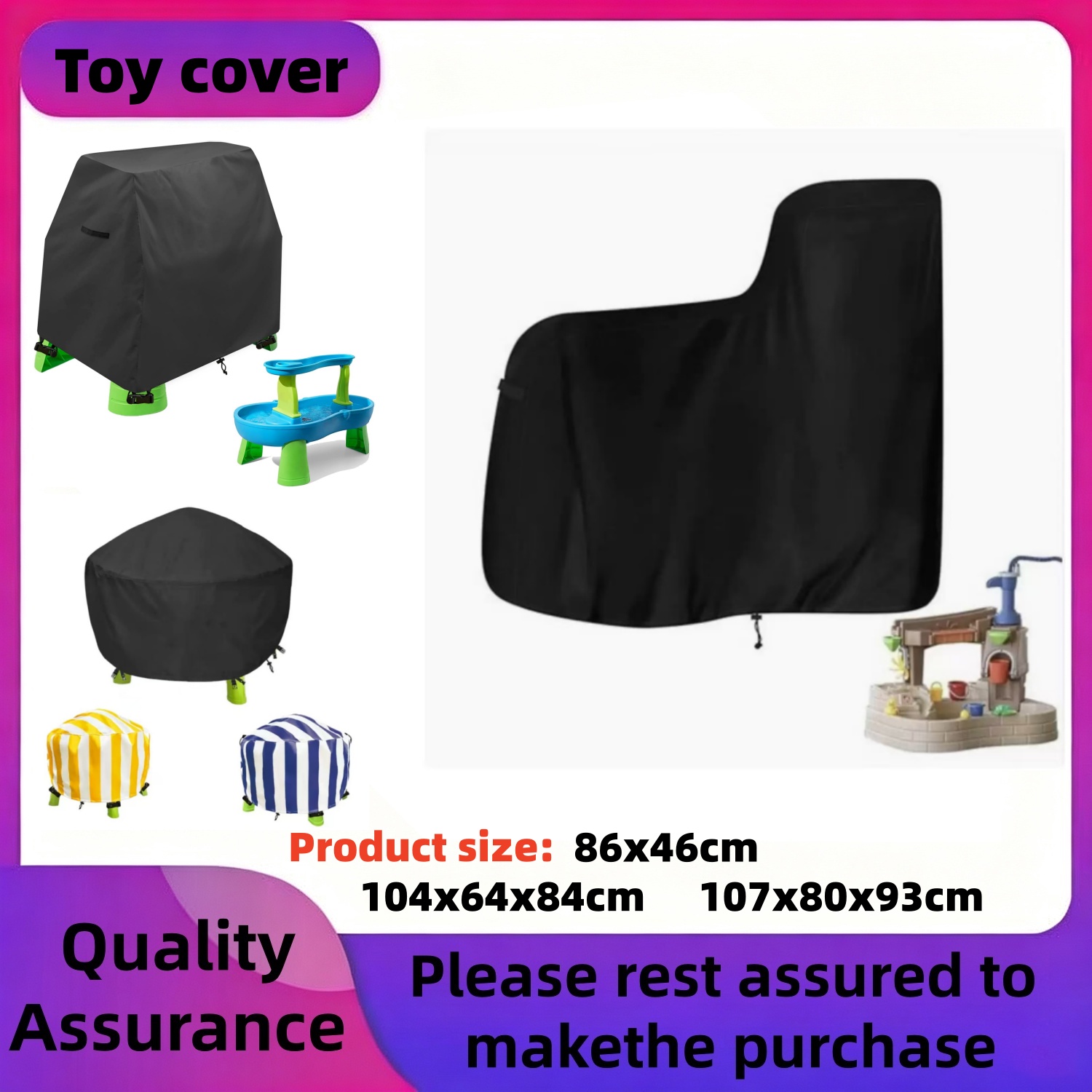 Kids Water Table Cover Fit Rai - Kids Outdoor Water Table recension och pris