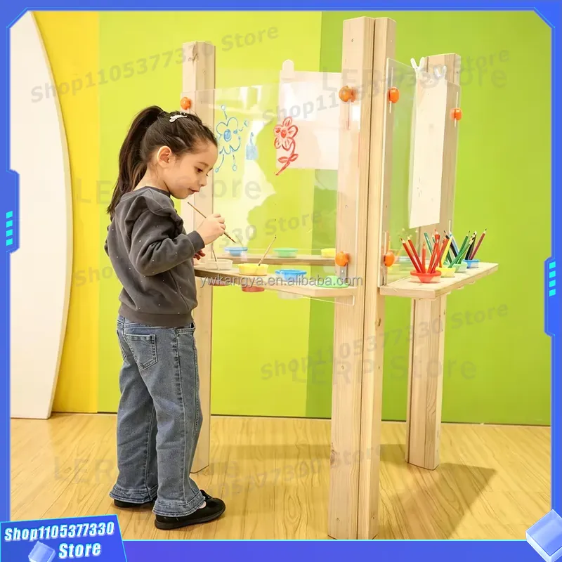 KANGYA SS50 Wooden Kids Art Ea - Kids Outdoor Easel recension och pris