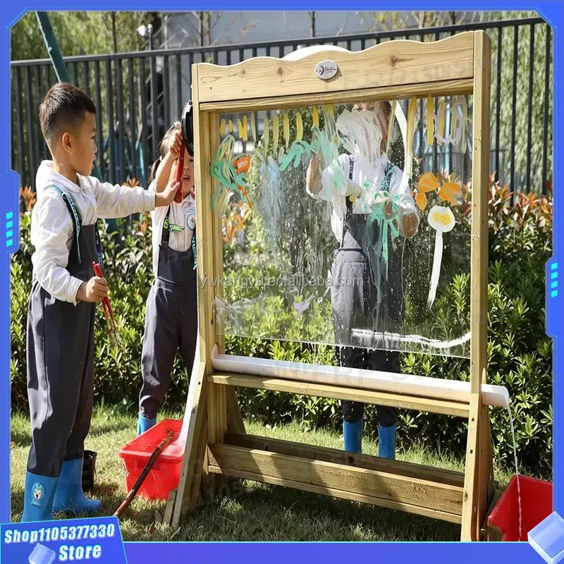 KANGYA SS50 Wooden Kids Art Ea - Kids Outdoor Easel recension och pris