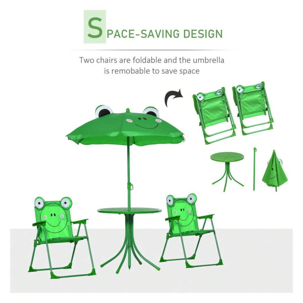 Kids Table and Chair Set Outdo - Kids Outdoor Umbrella Chair recension och pris