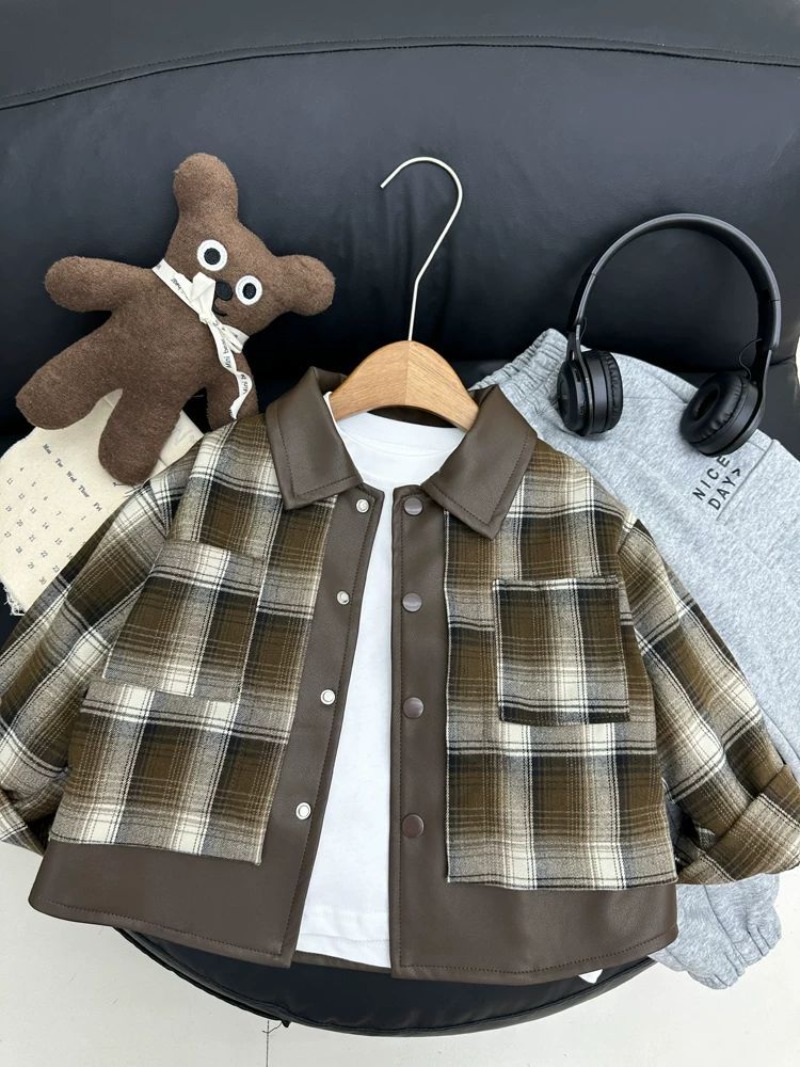 Children's Plaid Jacket Boys S - Kids Outdoor Outfit recension och pris