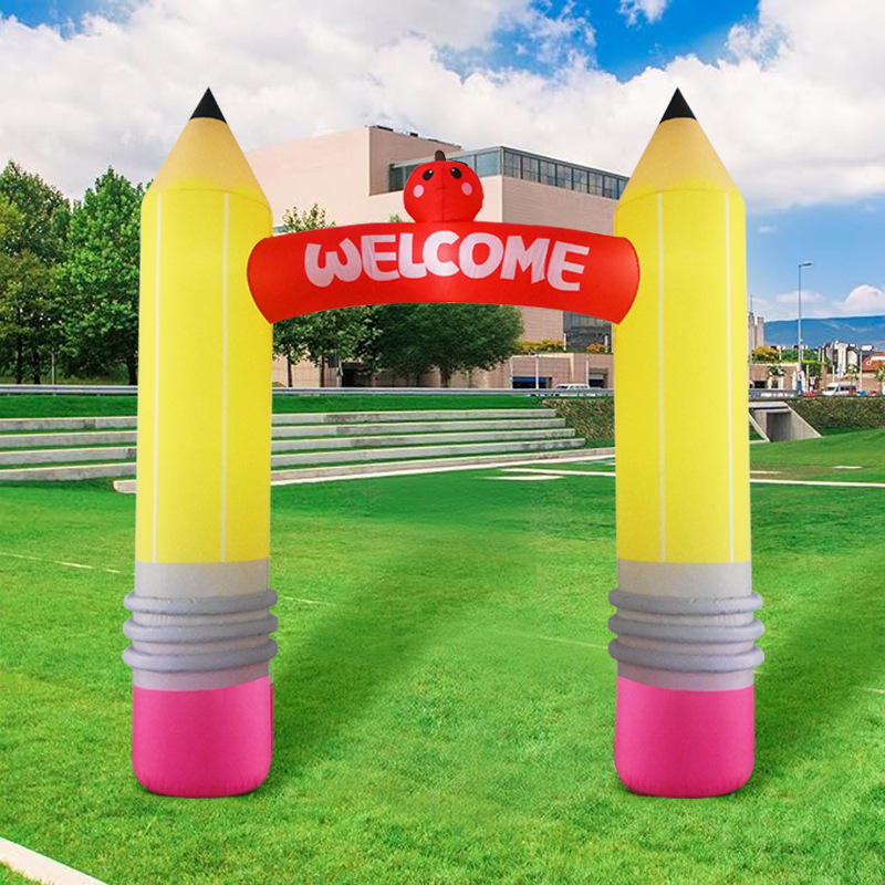 9FT Inflatable Pencil Arch Dec - Kids Outdoor Decor recension och pris