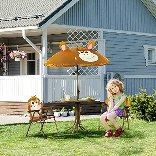 Kids Table and Chair Set Picni - Kids Outdoor Umbrella Chair recension och pris