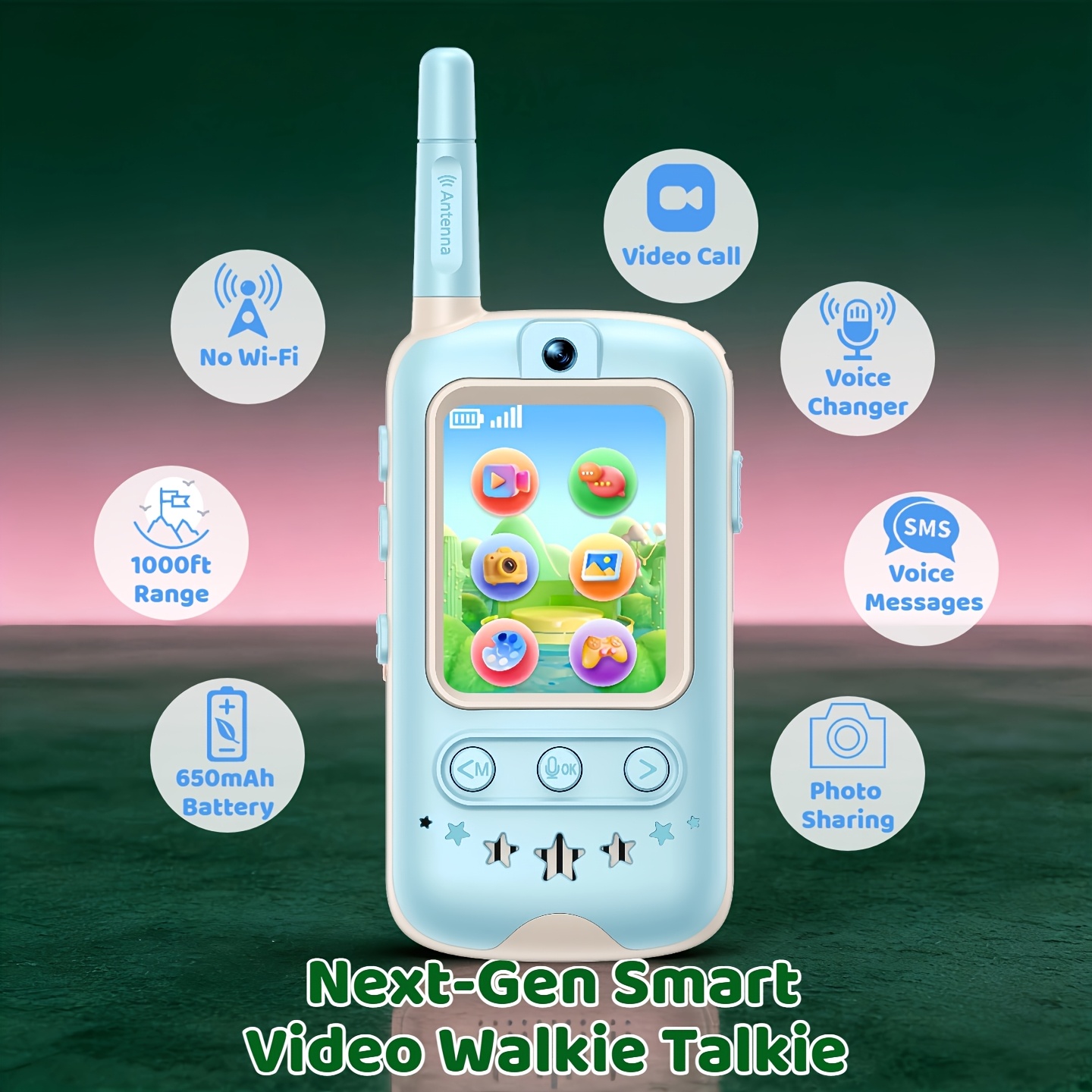 Video Walkie Talkie Gift Set 2 - Kids Outdoor Outfit recension och pris