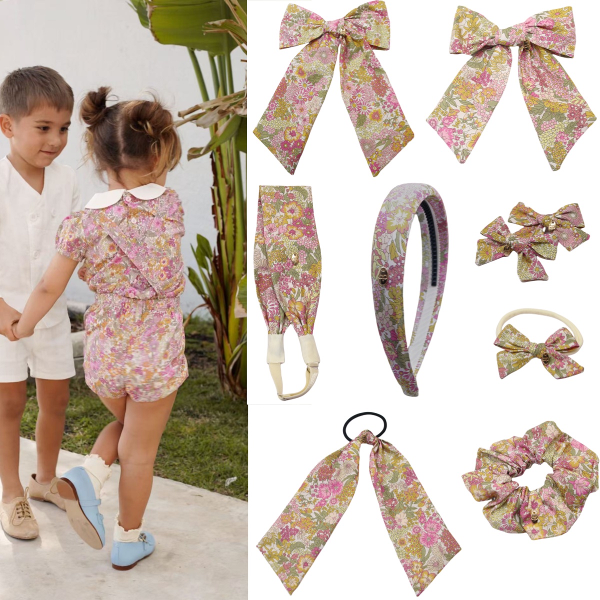 Cotton Floral Printing Cute Ha - Kids Outdoor Decor recension och pris