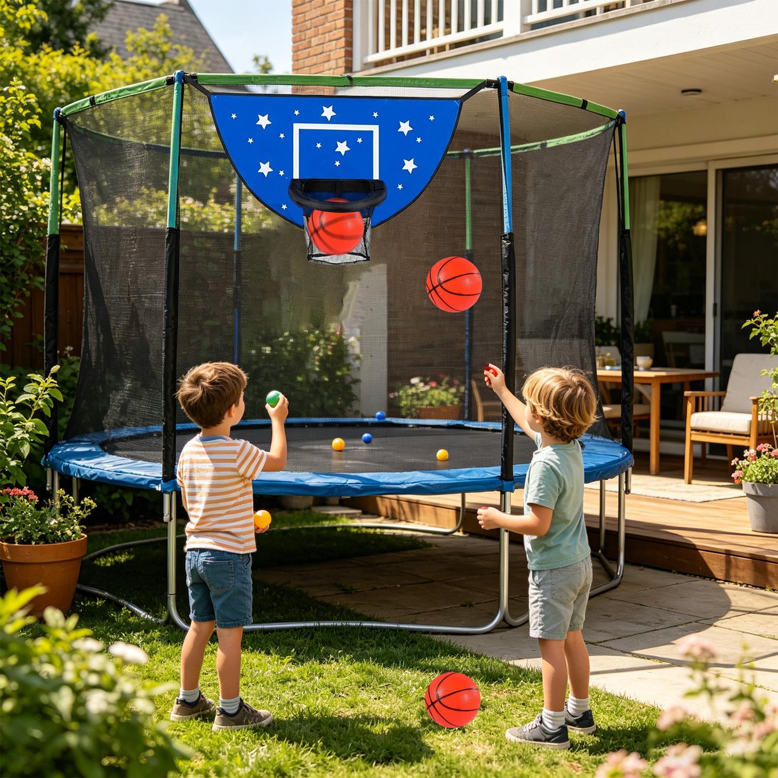 Basketball Goal For Trampoline - Kids Outdoor Basketball recension och pris