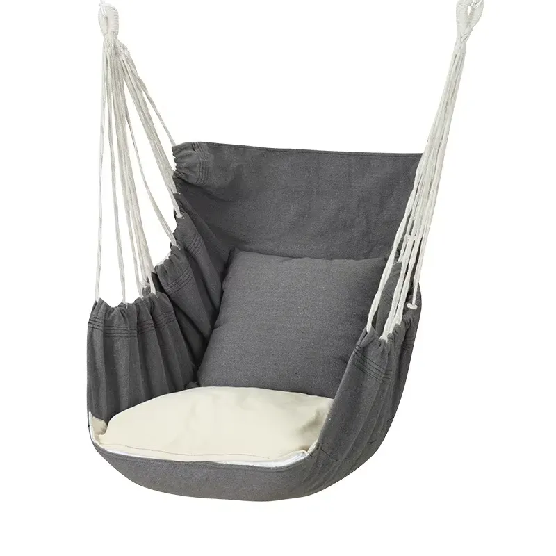 Canvas Hammock Swing Chair wit - Kids Outdoor Swing Chair recension och pris