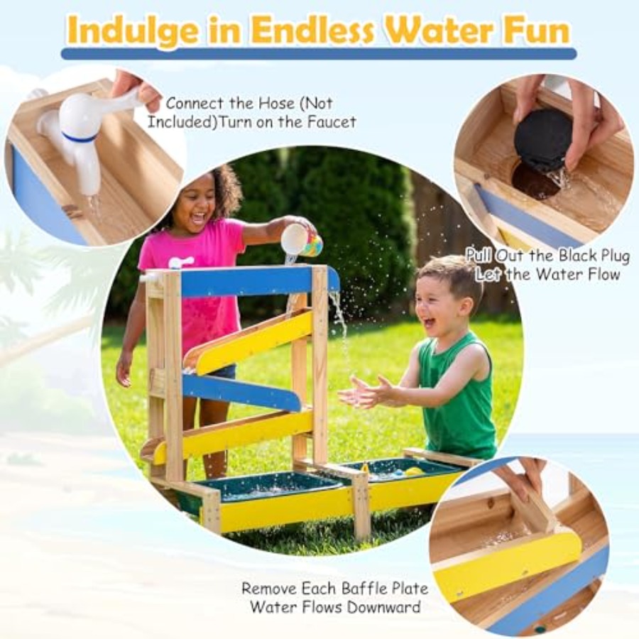 Outdoor kids activity playset  - Kids Outdoor Water Table recension och pris