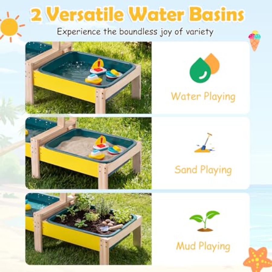 Outdoor kids activity playset  - Kids Outdoor Water Table recension och pris