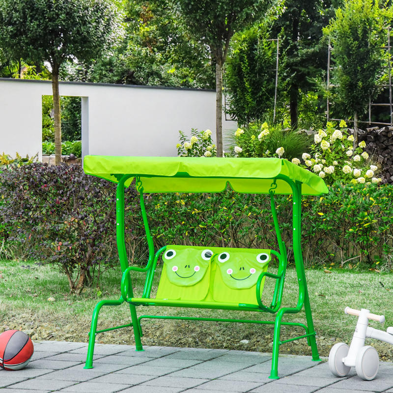 Outsunny Kids Patio Swing, Adj - Kids Outdoor Swing Chair recension och pris