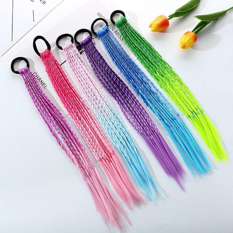 1 PCS New Girls Colorful Wigs  - Kids Outdoor Decor recension och pris