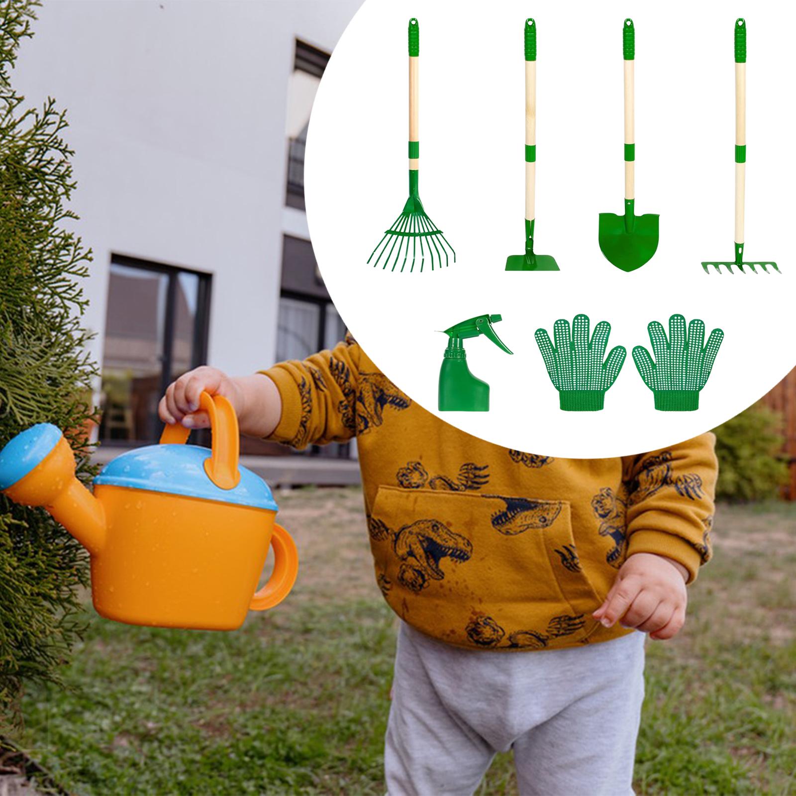 6x Kids Gardening Tools Set Ou - Kids Outdoor Garden Set recension och pris