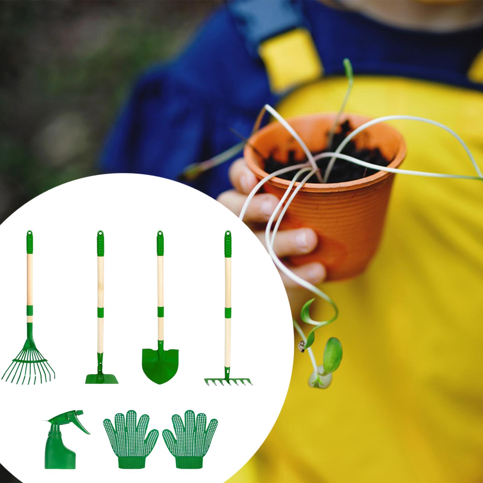 6x Kids Gardening Tools Set Ou - Kids Outdoor Garden Set recension och pris