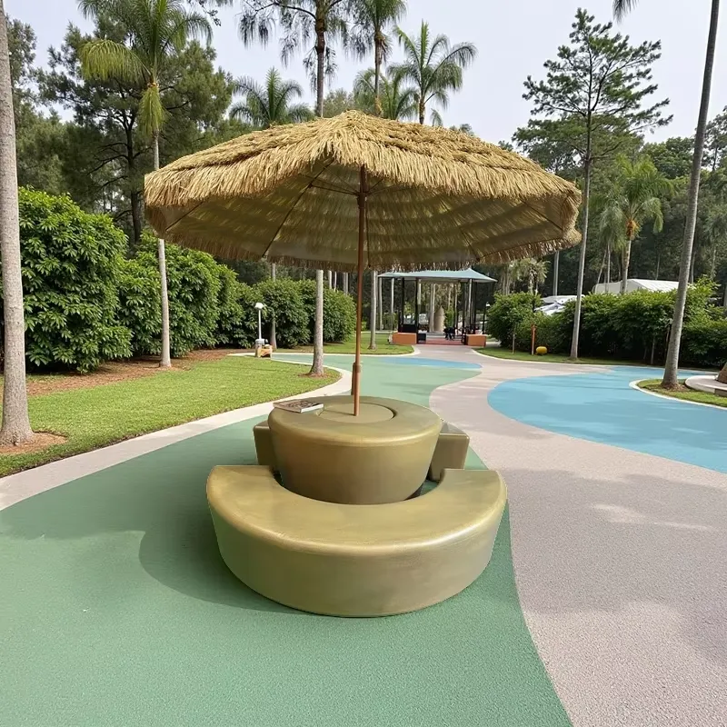 Modern Outdoor Round Table and - Kids Outdoor Umbrella Chair recension och pris