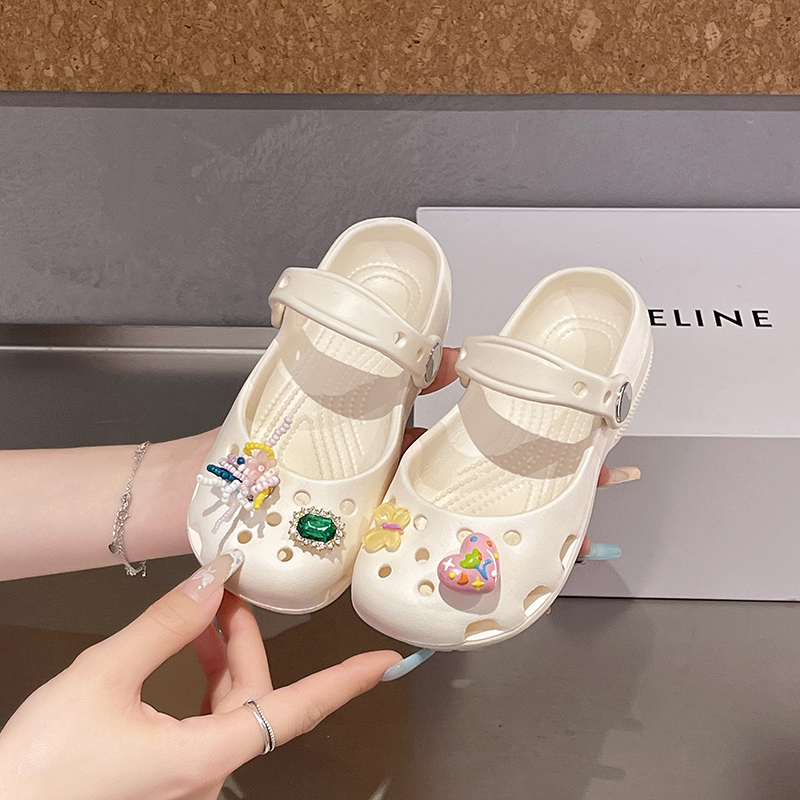 Girls Sandals Sweet Hollowed-o - Kids Outdoor Outfit recension och pris