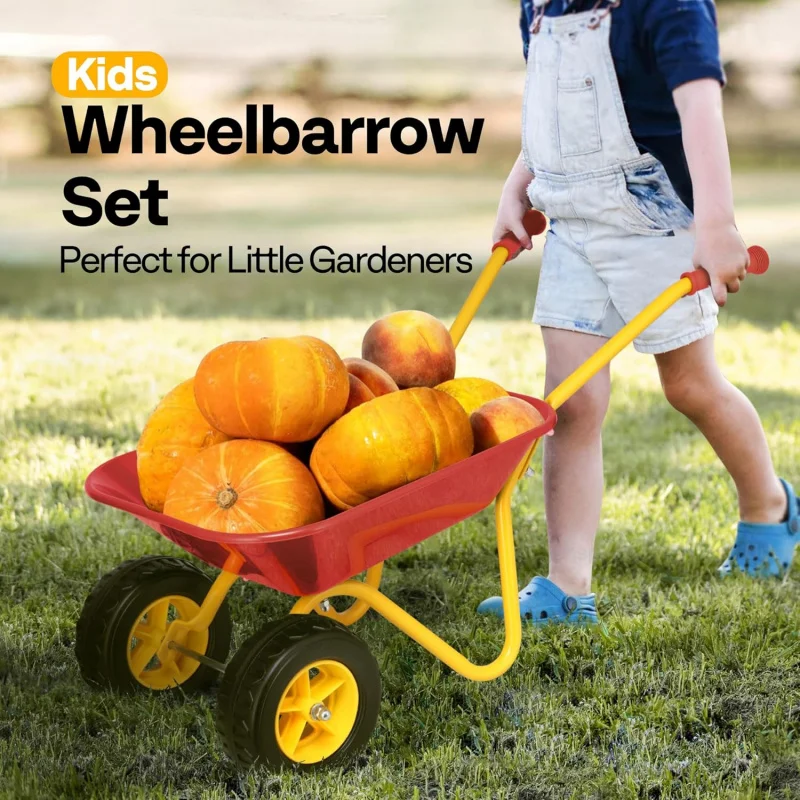 Kids Wheelbarrow Children Gard - Kids Outdoor Tools recension och pris