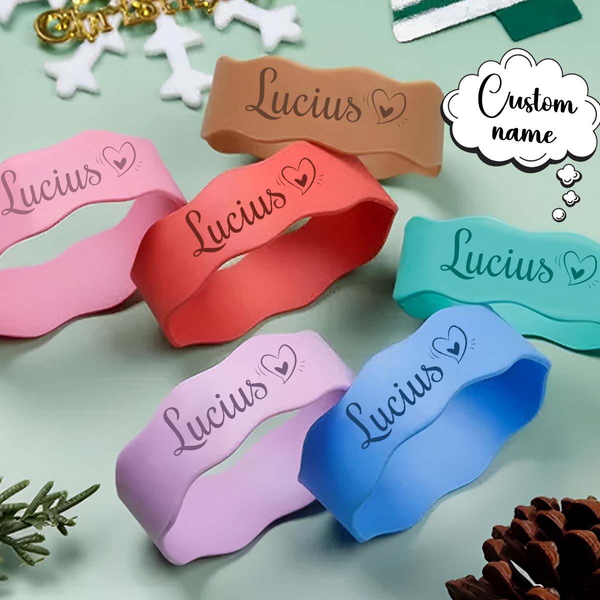 Custom Name Silicone Tumbler S - Kids Outdoor Decor recension och pris