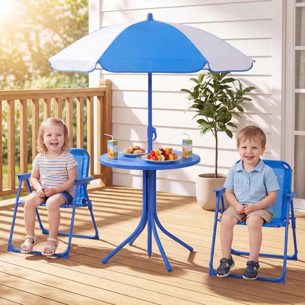 Childrens Picnic Table Outdoor - Kids Outdoor Umbrella Chair recension och pris